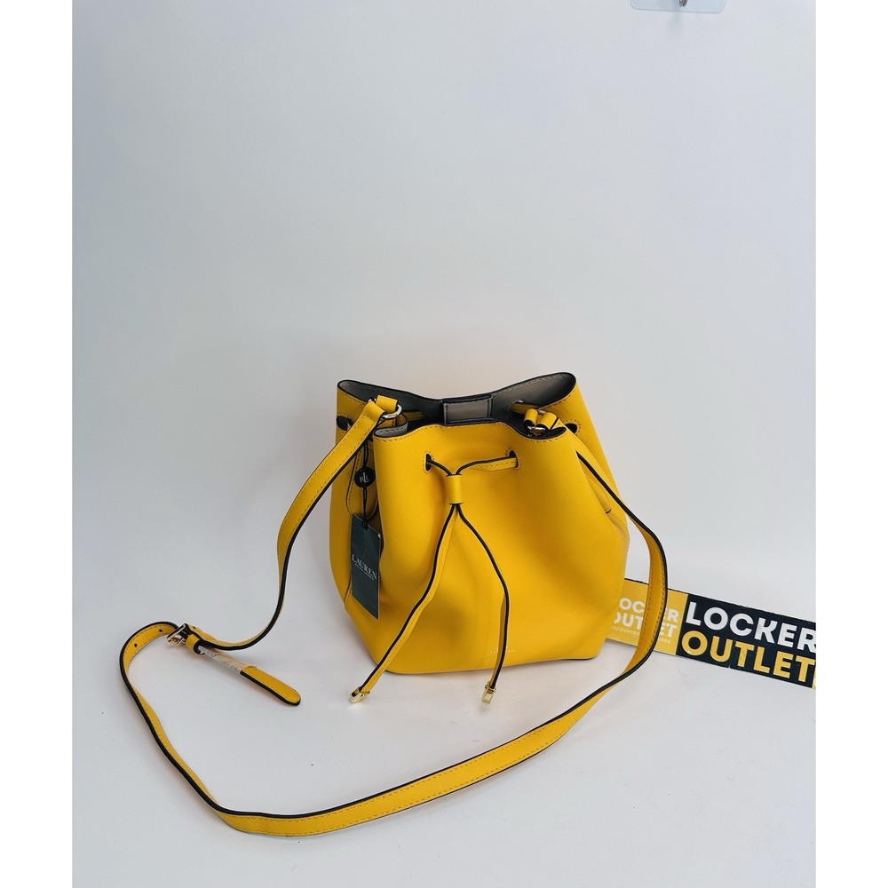 ralph lauren Drawstring crossbody bag Yellow